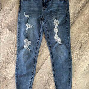 Distressed Altar’d State Denim.